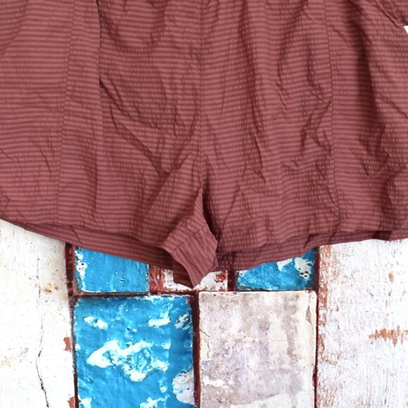 Women's Avia Hybrid Seersucker Hybrid Run Shorts XXXLARGE Smoky Rose NEW - Picture 4 of 9